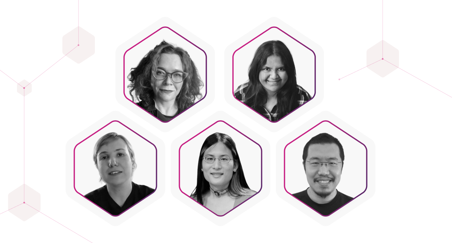 Photos of observability-driven development experts to follow.