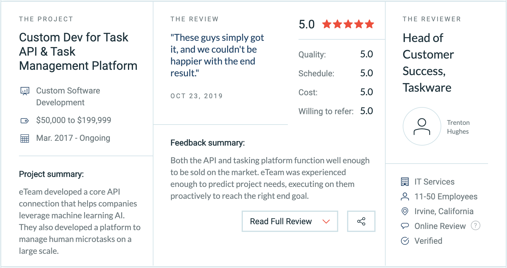 machine learning software companies